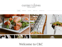 Tablet Screenshot of currier-chives.com